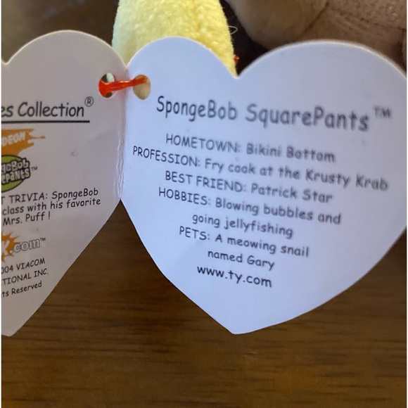 Ty SpongeBob SquarePants. From 2004. - Picture 7 of 8